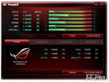 BIOS платы Asus Maximus Gene III