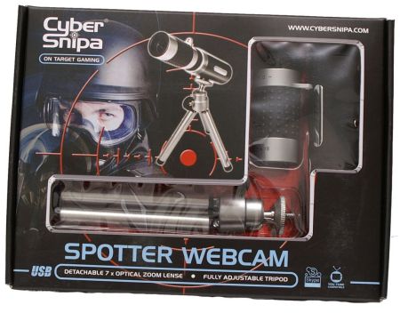 Упаковка шпионской камеры Cyber Snipa Spotter Webcam