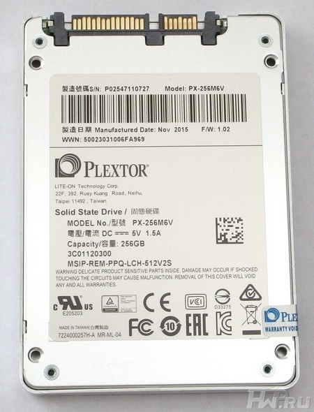 SSD Plextor M6V