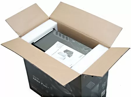 Упаковка корпуса Antec Mini P180