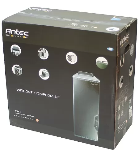 Упаковка корпуса Antec P182