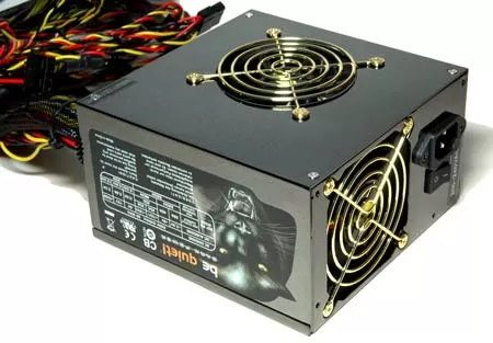 Внешний вид блока питания Be Quiet 600w
