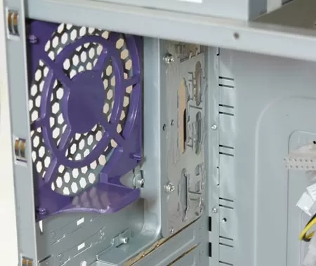 Место под вентилятор в ATX корпусе Compucase LX-7X31BS