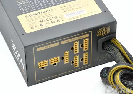 Внутреннее пространство Cooler Master Silent Pro Gold