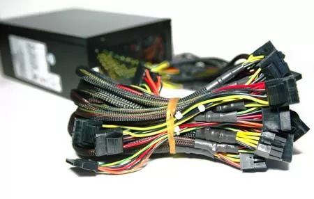Блок питания Emacs 850Wt - кабели питания