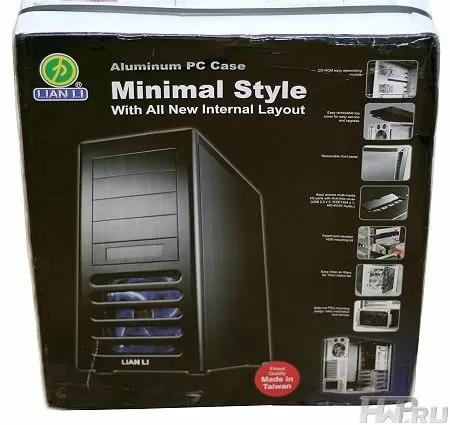Упаковка корпуса Lian Li PC-7FW