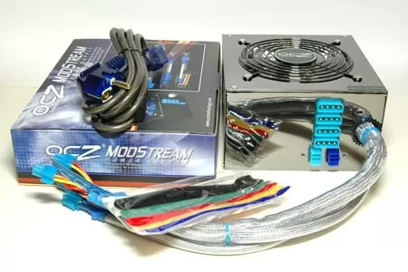Комплектация блока питания OCZ ModStream 520Wt