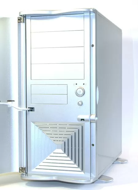 Компьютерный корпус Thermaltake Soprano DX - лицевая панель