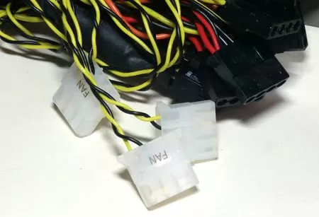 Блок питания Topower Fanless Extended. Разъёмы для вентиляторов