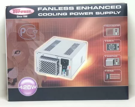 Упаковка блока питания Topower Fanless Extended