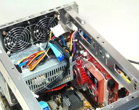 Устаноква двухслотовой видеокарты в Shuttle SN26P