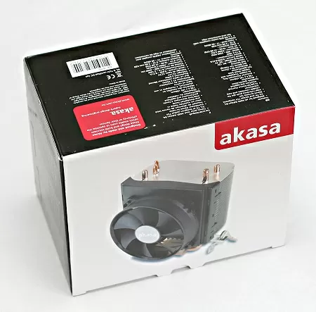 Упаковка кулера Akasa AK-876