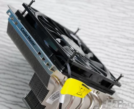 Попытка установить низкий вентилятор на Cooler Master Geminii S524