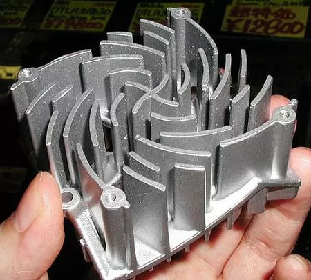 Форма, полученная плавлением