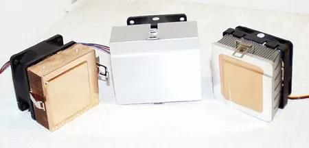 Три кулера снизу