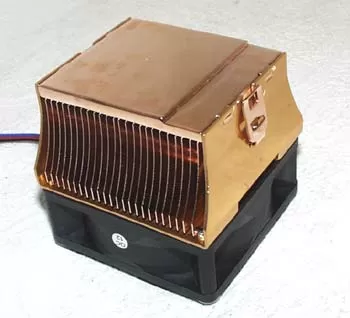 Кулер снизу