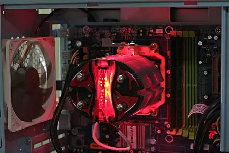 Установка кулера EverCool Shark