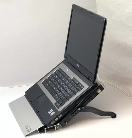 Установка ноутбука под углом с помощью Floston AirGear