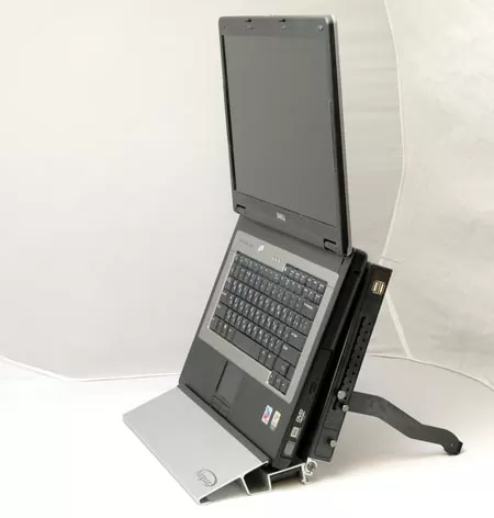 Установка ноутбука под углом с помощью Floston AirGear