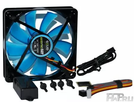 Вентилятор GELID WING 12 UV Blue