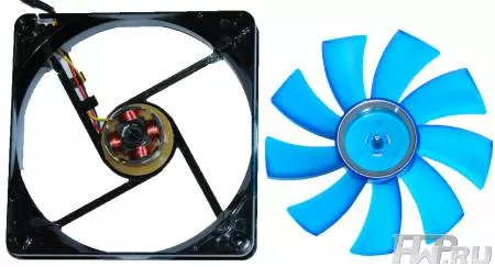 Вентилятор GELID WING 12 UV Blue
