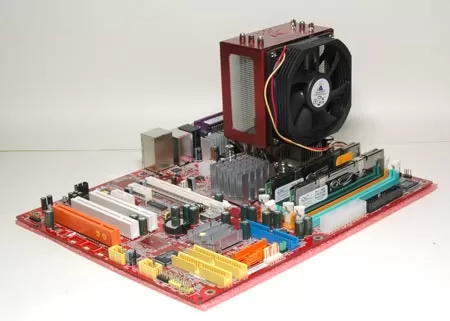 Установка кулера на материнскую плату