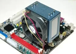 Установка кулера Igloo 7700MC на плату Sapphire Pure Element