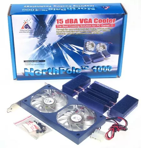 Комплект поставки кулера GlacialTech NorthPole