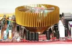 Установка Golden Orb II на материнскую плату