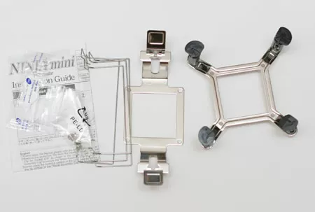 Комплектация кулера Scythe Ninja