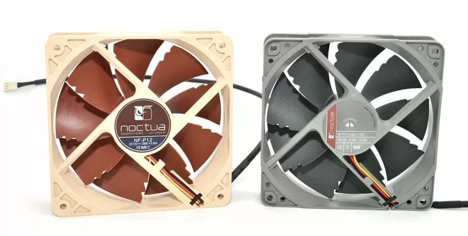 Noctua NF-P12 оригинал и Redux