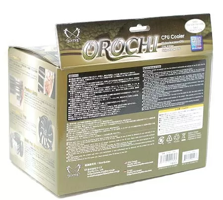 Упаковка кулера Scythe Orochi