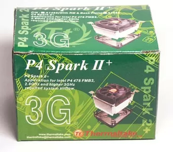 Коробочка от кулера Thermaltake Spark II+