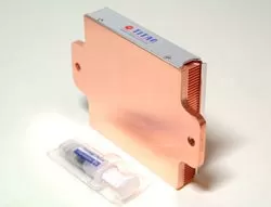 Подошва радиатора кулера Titan TTC-CU11TB для 1U серверов