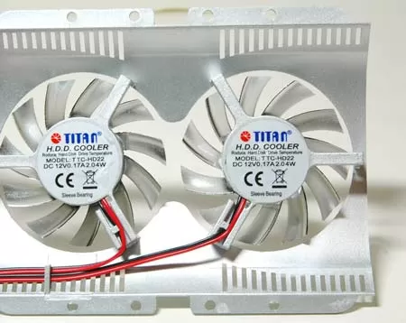 Вентиляторы кулера для HDD Titan TTC-HD22