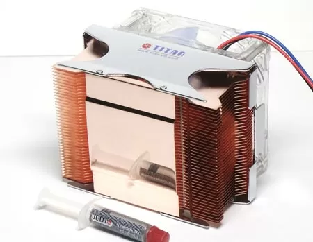 Подошва кулера Titan TTC-Cu9TB/SC