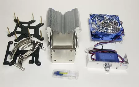 Комплект поставки кулера Titan Vanessa S-Type