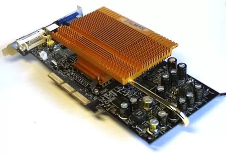 Кулер Zalman ZM80A-HP на видеокарте Inno3D Tornado 4600