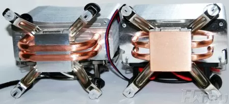 Кулеры Titan Skalli и Evercool Buffalo - подошвы