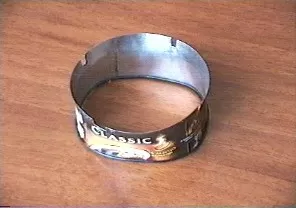 Кольцо из консервной банки