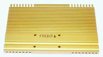 Передний радиатор, вид сзади