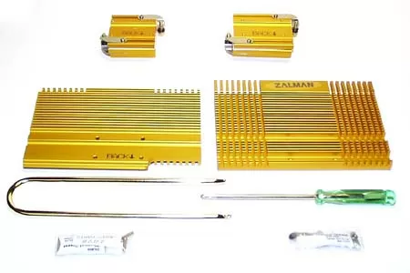 Составные части кулера Zalman ZM80A-HP