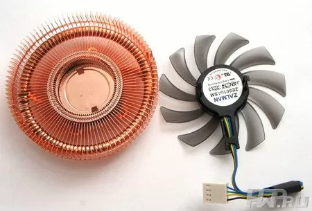 Zalman CNPS2X со снятым вентилятором