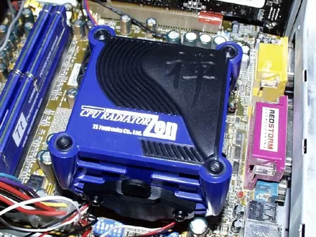 Кулер на плате