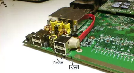 USB порты на материнке