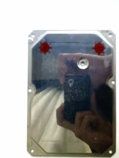 Водоблок из крышек HDD