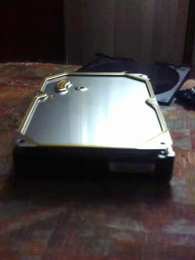 Водоблок из крышек HDD