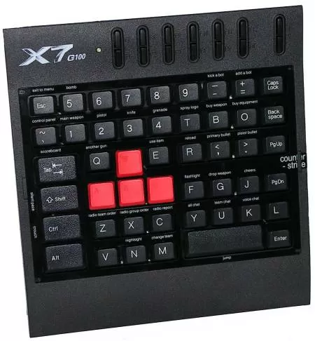 Обзор игровой клавиатуры A4Tech X7-G100