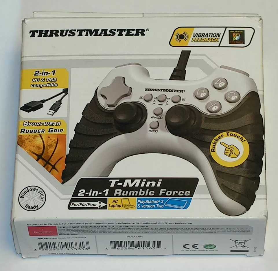 Два в одном - обзор Thrustmaster T-Mini 2in1 Rumble Force | hwp.ru