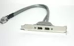 Планка с двумя портами IEEE1394
